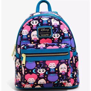 Loungefly Disney Hocus Pocus Chibi Mini Backpack NWT​